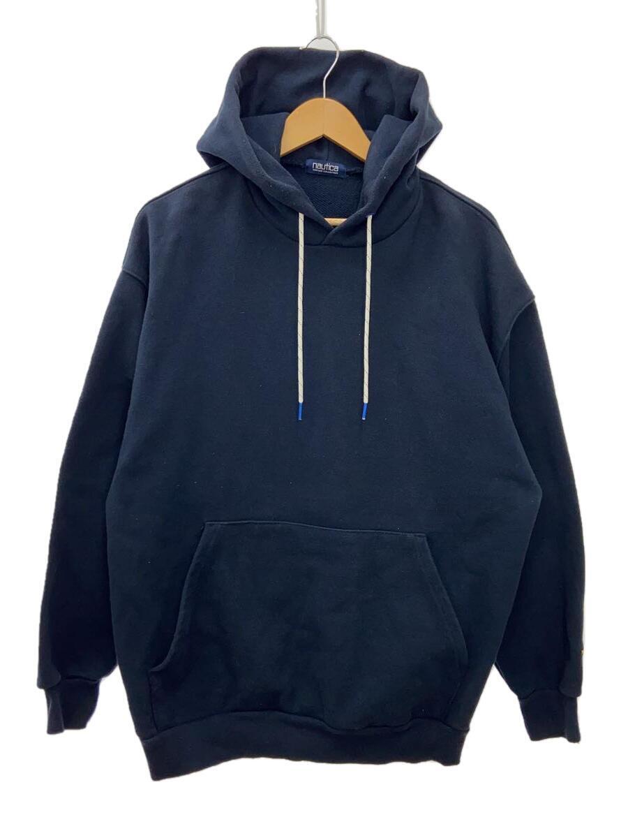 NAUTICA◆21AW/Basic Sweat Hoodie/パーカー/M/コットン/NVY/213-1248_画像1