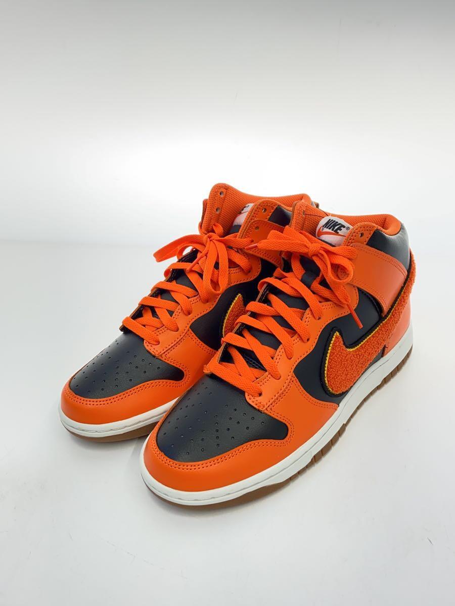 NIKE◆ハイカットスニーカー/27cm/Dunk High University Chenille Swo/DR8805-002_画像2