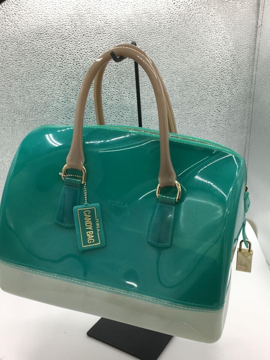 FURLA◆ハンドバッグ/-/GRN_画像2