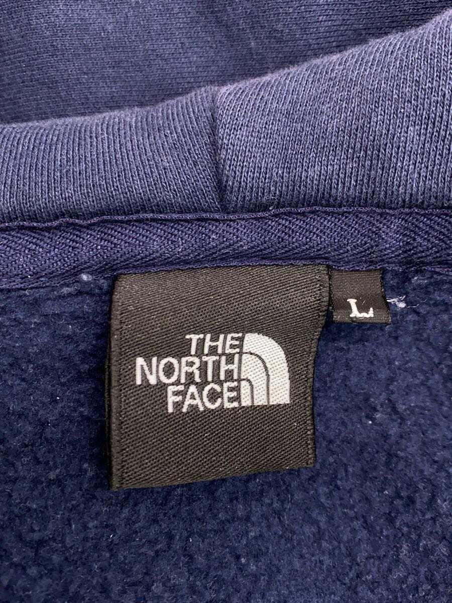 THE NORTH FACE◆REARVIEW FULL ZIP HOODIE_リアビュー フルジップ フーディー/L/コットン/NVY_画像3
