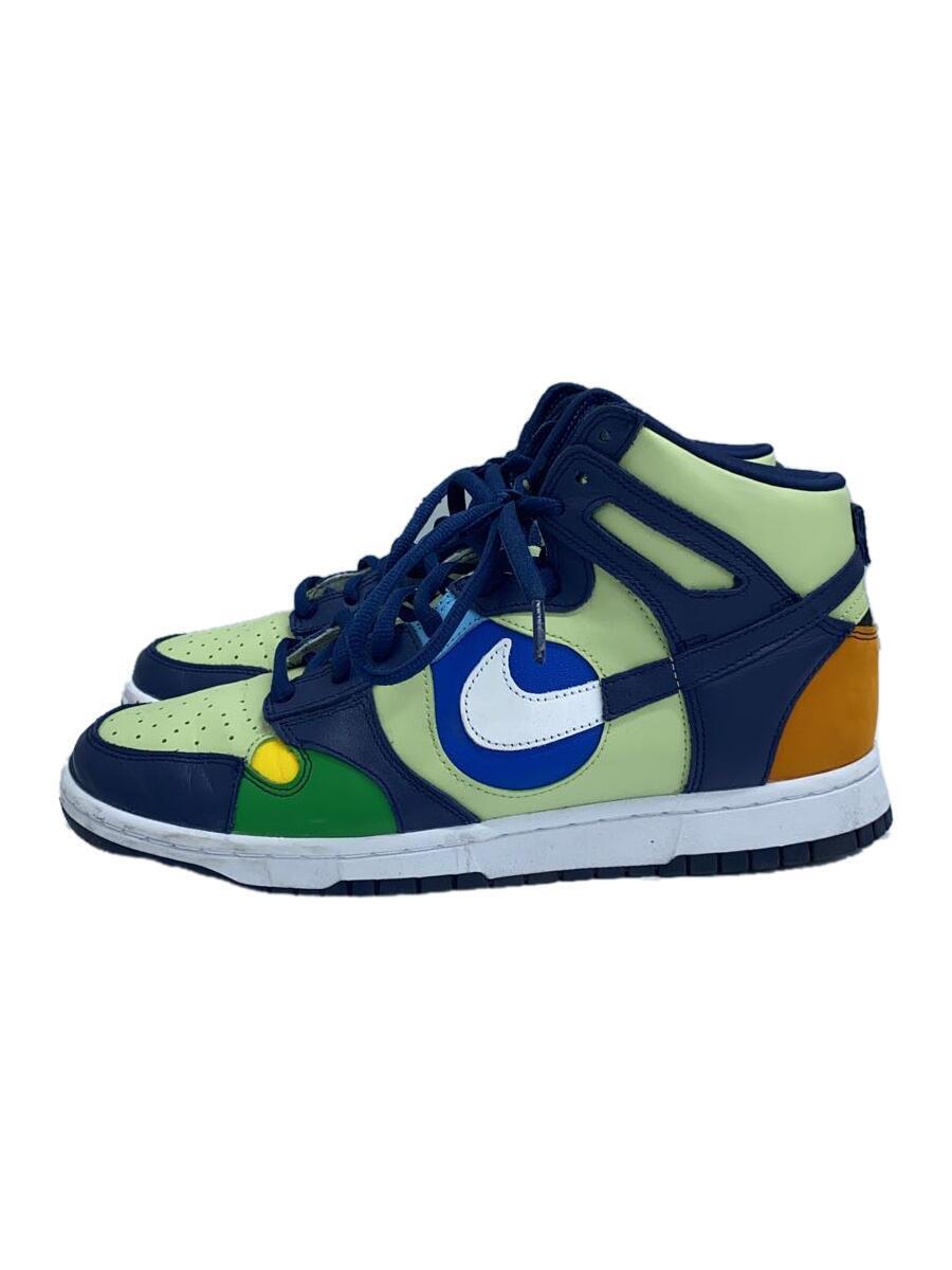 NIKE◆DUNK HIGH LX HERSTORY/ハイカットスニーカー/28.5cm/NVY/dq7575-300