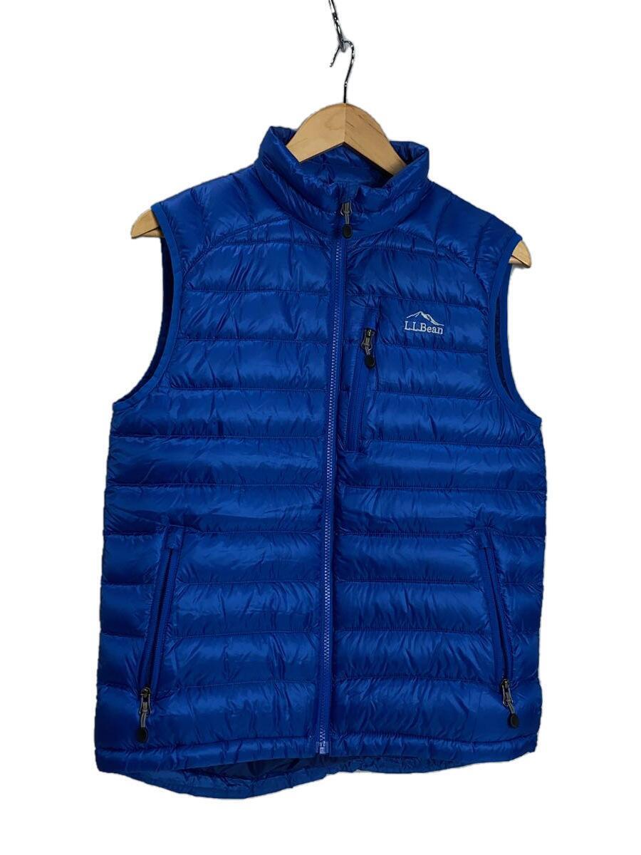入荷通知 アプリ おすすめ L.L.Bean◆ダウンベスト/S/ポリエステル/BLU/291348 男性用