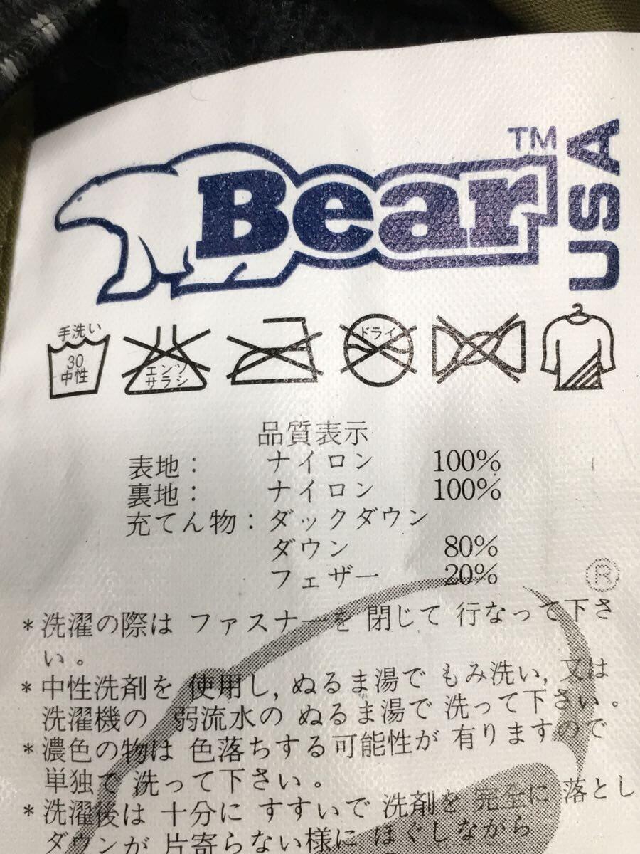 Bear U.S.A◆リバーシブルダウンジャケット/M/ナイロン/BLK_画像4