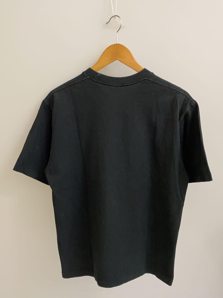DANTON◆Tシャツ/-/コットン/BLK/無地/19A-HS-001_画像2