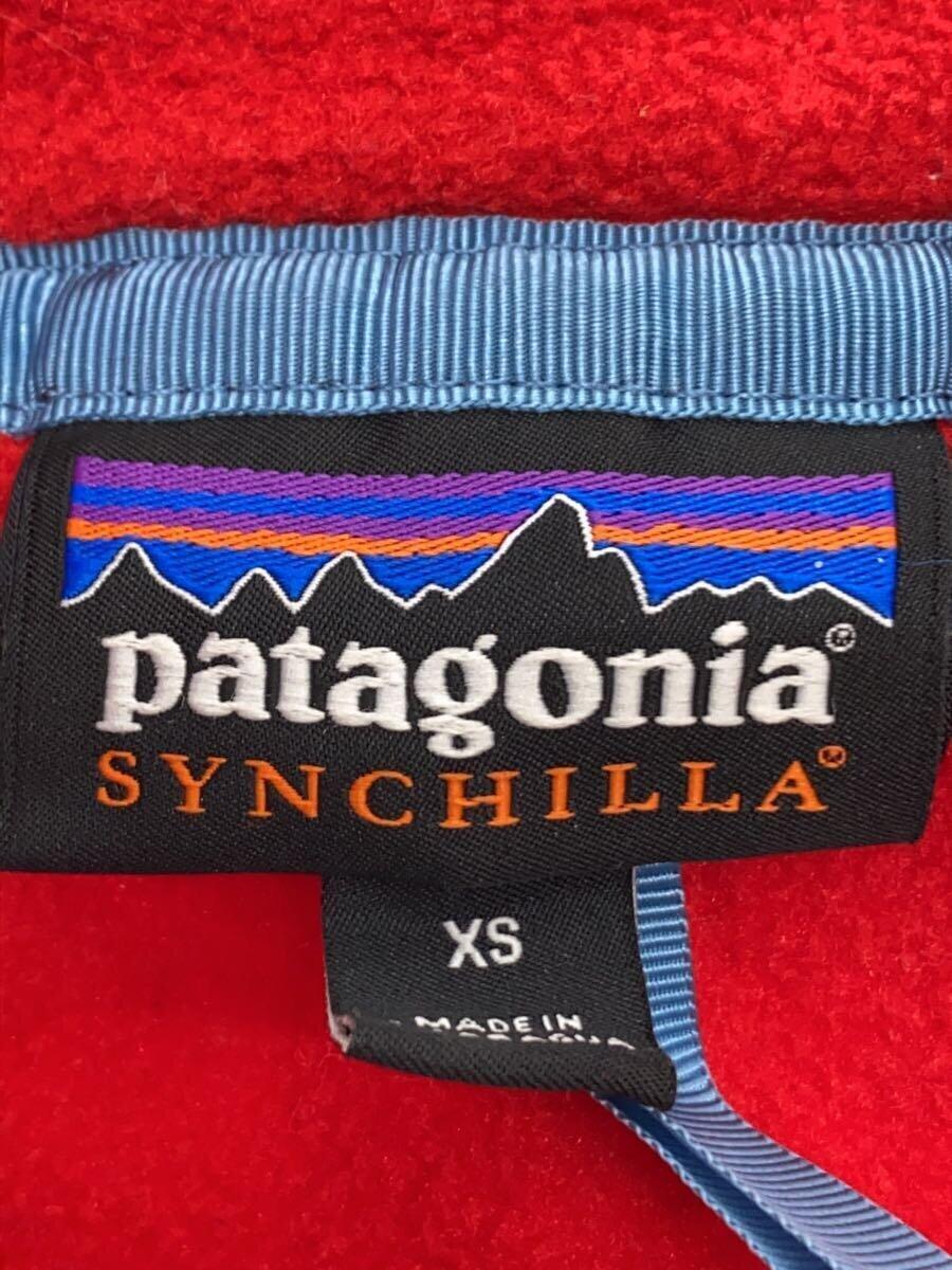 patagonia◆フリースジャケット/XS/ポリエステル/RED/25580SP16_画像3