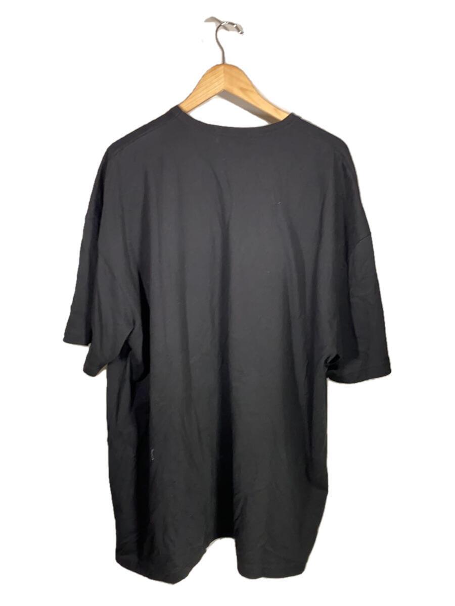 BLACK COMME des GARCONS◆Tシャツ/L/コットン/BLK/1L-T102_画像2