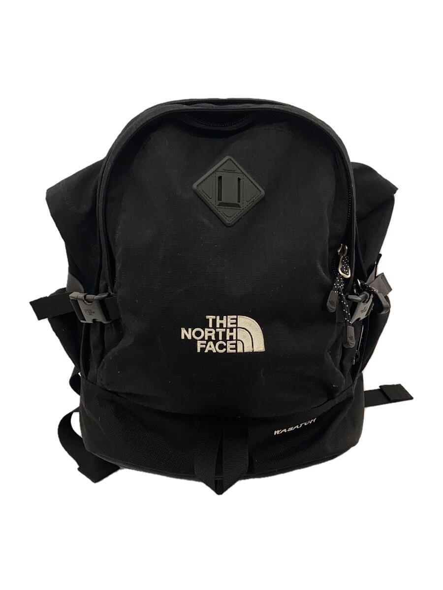 THE NORTH FACE◆WASATCH K/リュック/ブラック/無地/NM71860