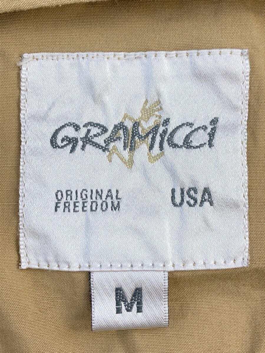 GRAMICCI◆マウンテンパーカ/M/コットン/KHK/無地/GMJK-17S040/2017SS_画像3