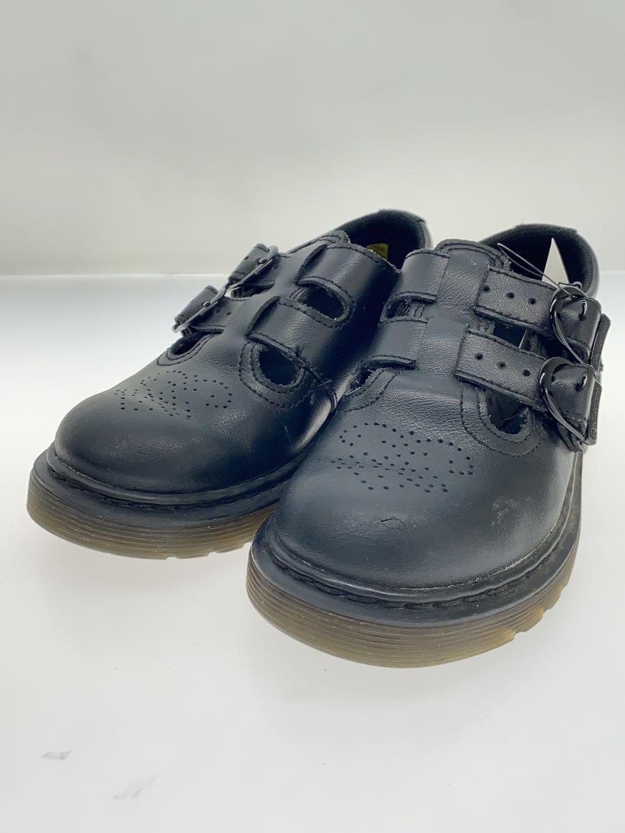 Dr.Martens◆キッズ靴/-/レザー/BLK/AW006_画像2