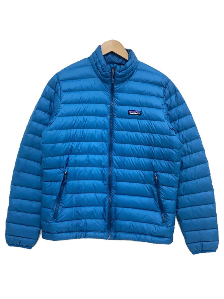 patagonia◆19AW/Down Sweater/ダウンジャケット/M/ポリエステル/BLU/84674FA19_画像1