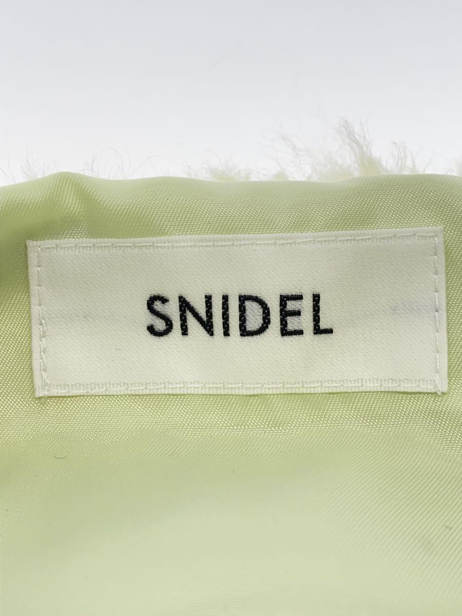 SNIDEL◆ショートボアコート/one/ポリエステル/GRN/無地/SWFC235030_画像3