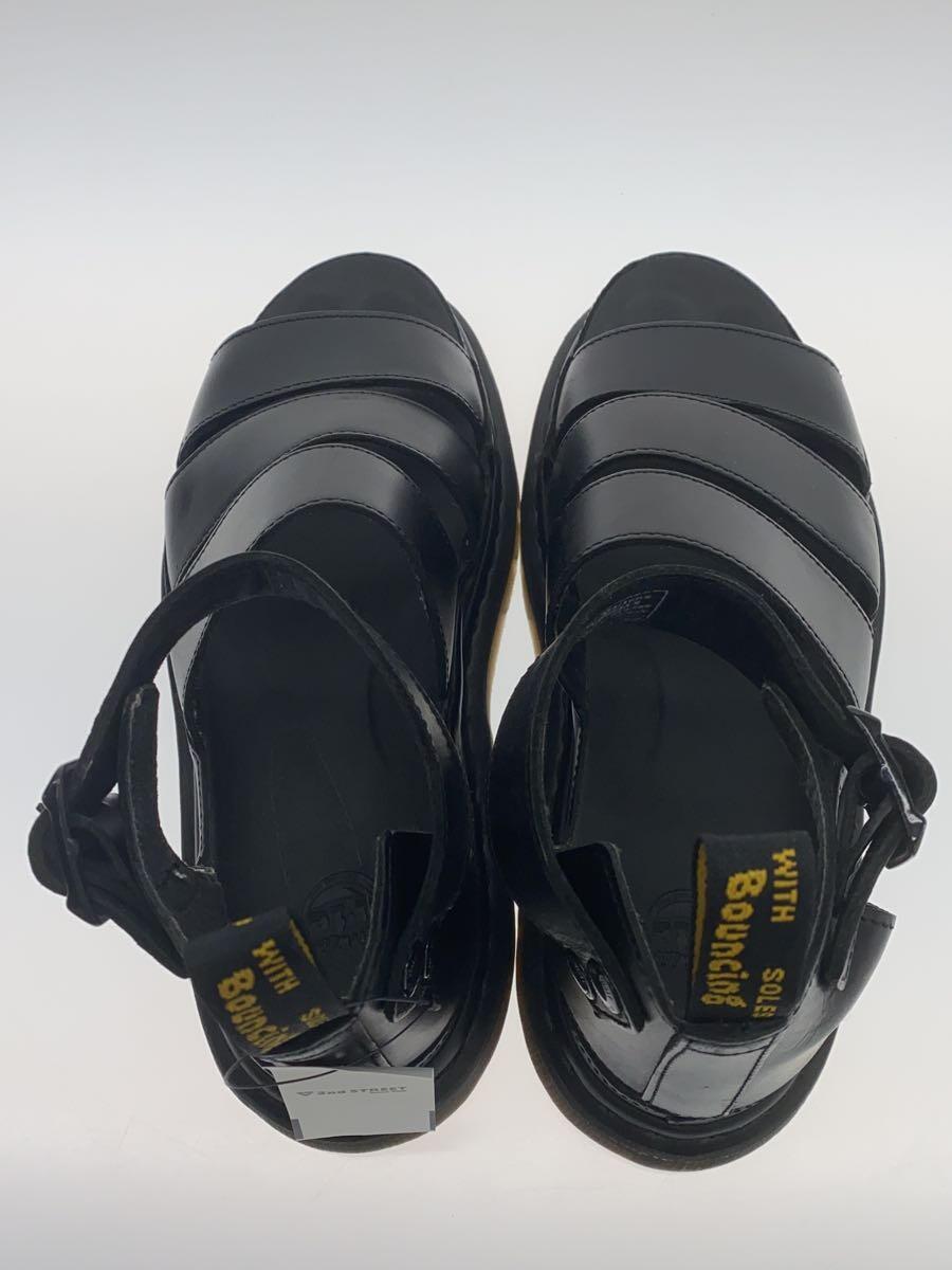 Dr.Martens◆サンダル/UK8/BLK/24477001_画像3