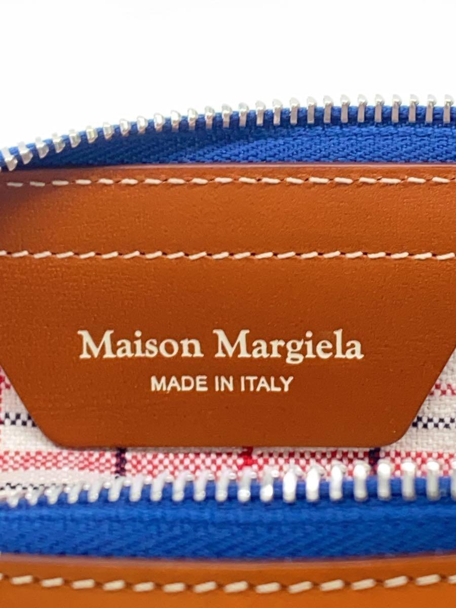 Maison Margiela◆ショルダーバッグ/5AC MINI BAG 2WAY/牛革/BLU/チェック/SB3WG0009_画像5