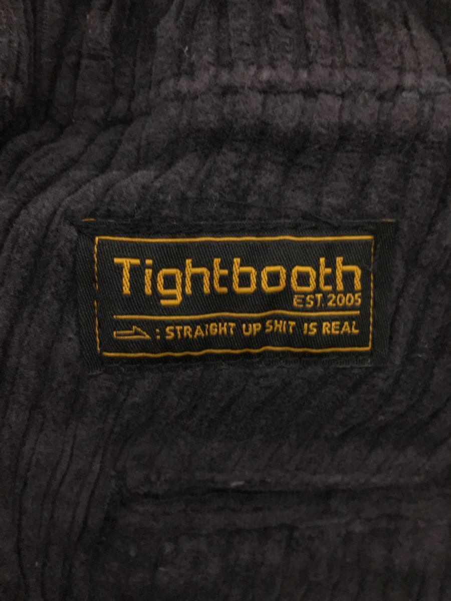 TIGHTBOOTH PRODUCTION◆太畝コーデュロイパンツ/L/コットン/BLK_画像4