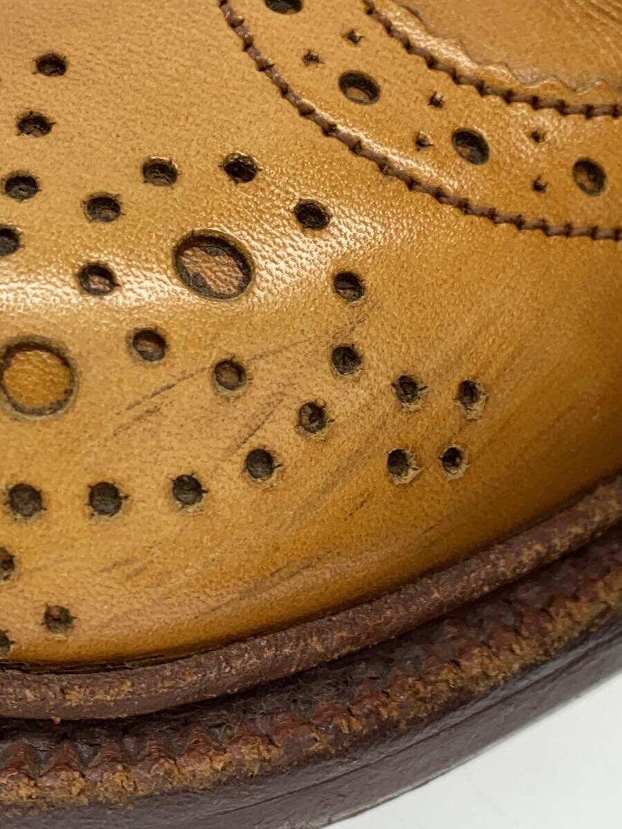 Tricker’s◆MALTON/レースアップブーツ/UK4/キャメル/レザー/L2508/イングランド製_画像7