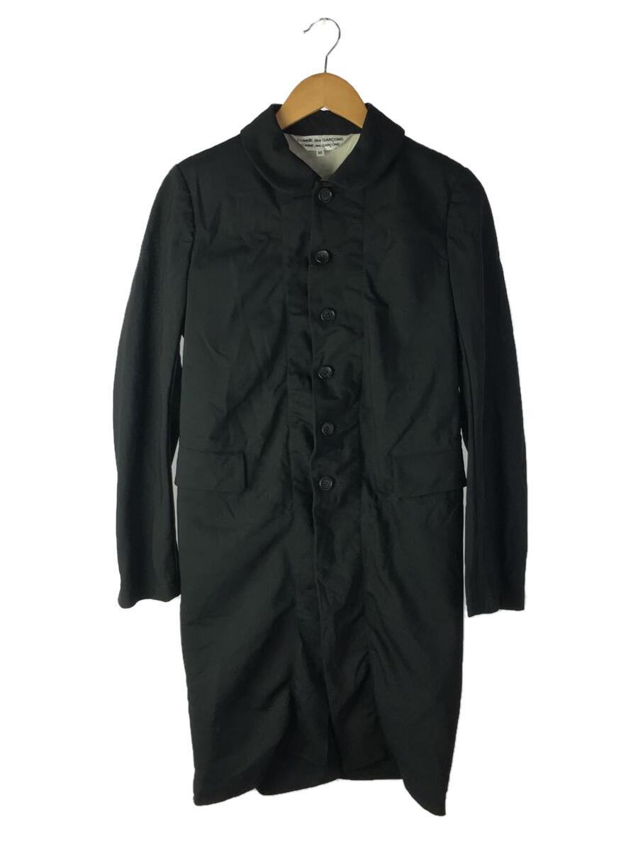 COMME des GARCONS COMME des GARCONS◆コート/M/ポリエステル/BLK/RE-J017