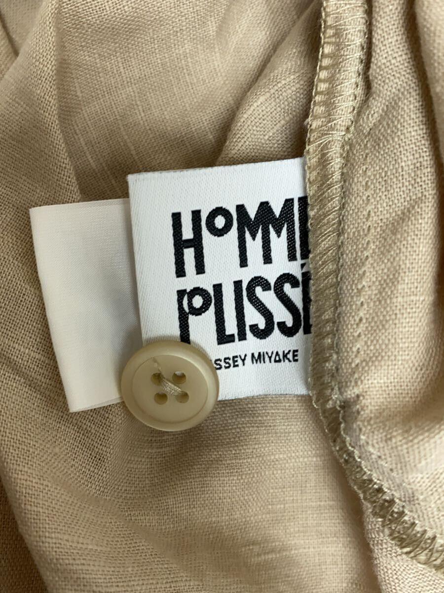 HOMME PLISSE ISSEY MIYAKE◆シャツ/2/リネン_画像3