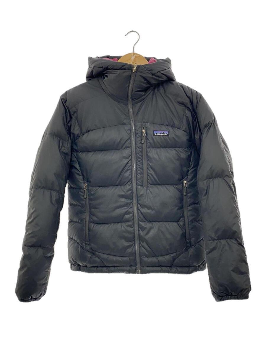 patagonia* down jacket /XS/ nylon / gray / plain 