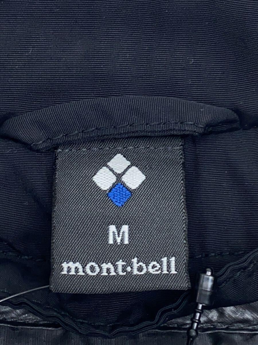 mont-bell◆Down Liner Coat/ダウンライナーコート/M/ナイロン/BLK/無地/1101193_画像3