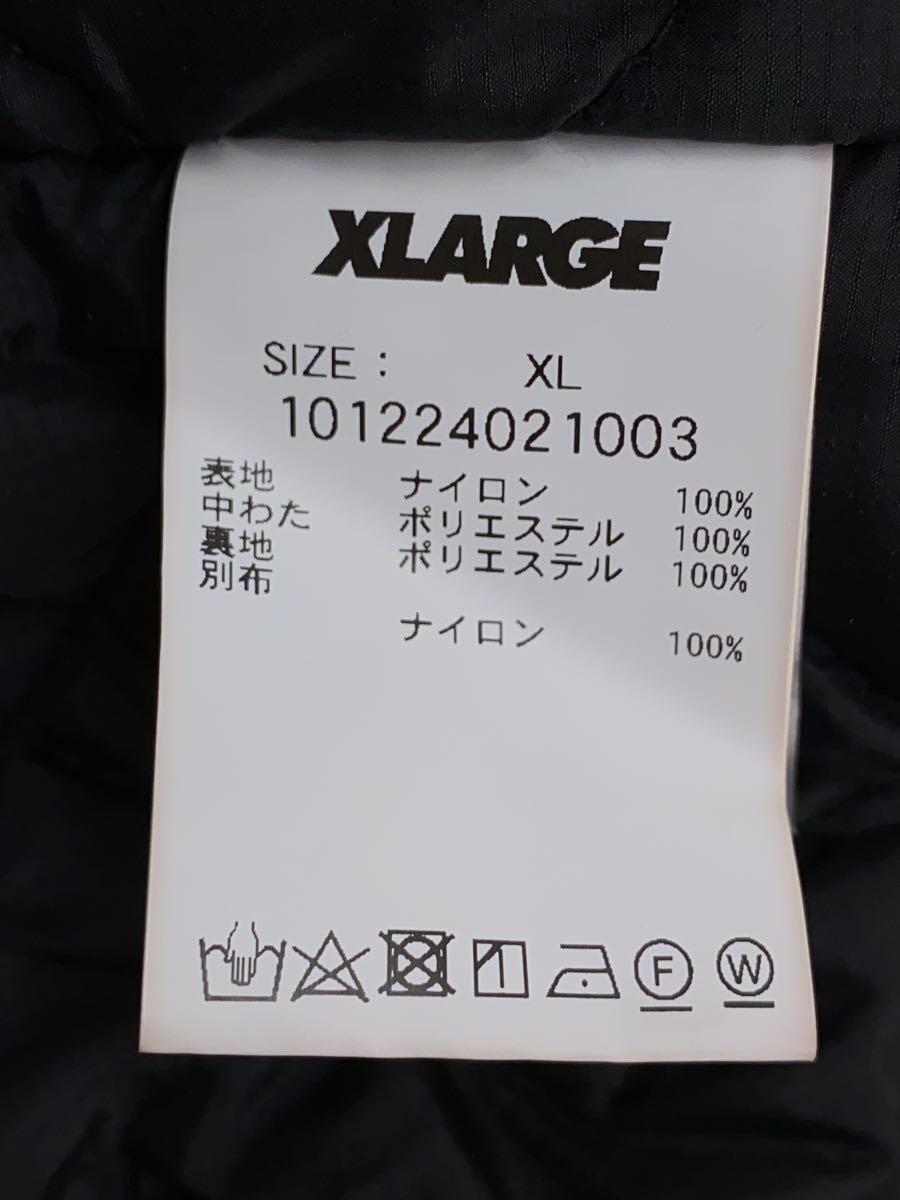 X-LARGE◆NYLON HOODED JACKET/ダウンジャケット/XL/ナイロン/YLW/無地/101224021003_画像4