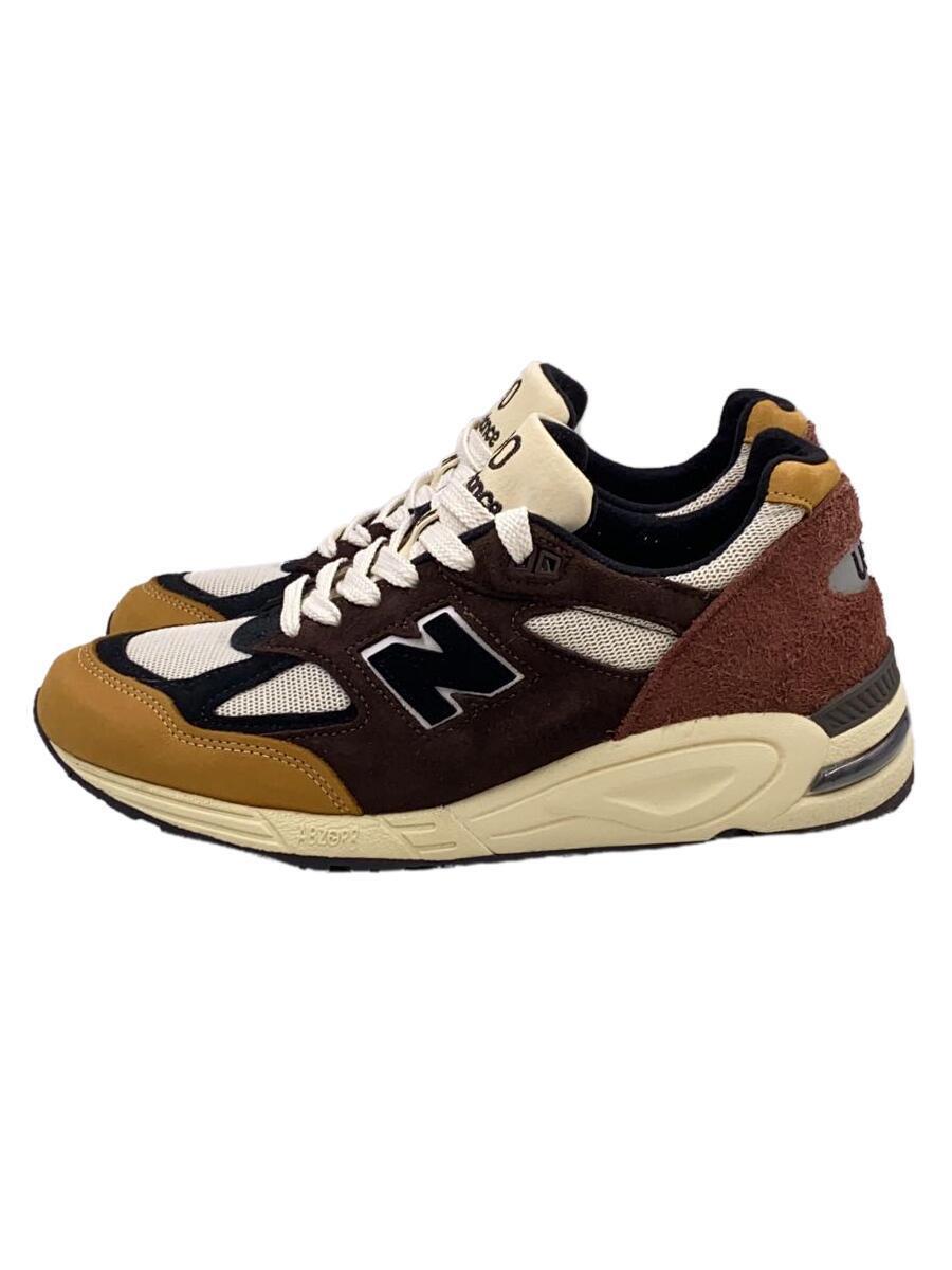 NEW BALANCE◆M990/ブラウン/26.5cm/BRW