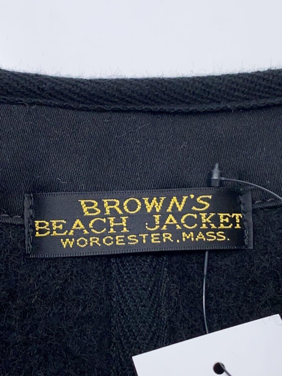 Brown’s BEACH JACKET◆LOW NECK VEST/ベスト/36/ウール_画像3