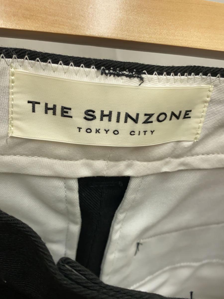 The Shinzone◆TOM BOY PANTSワイドパンツ/34/コットン/BLK/20AWSPA64_画像5