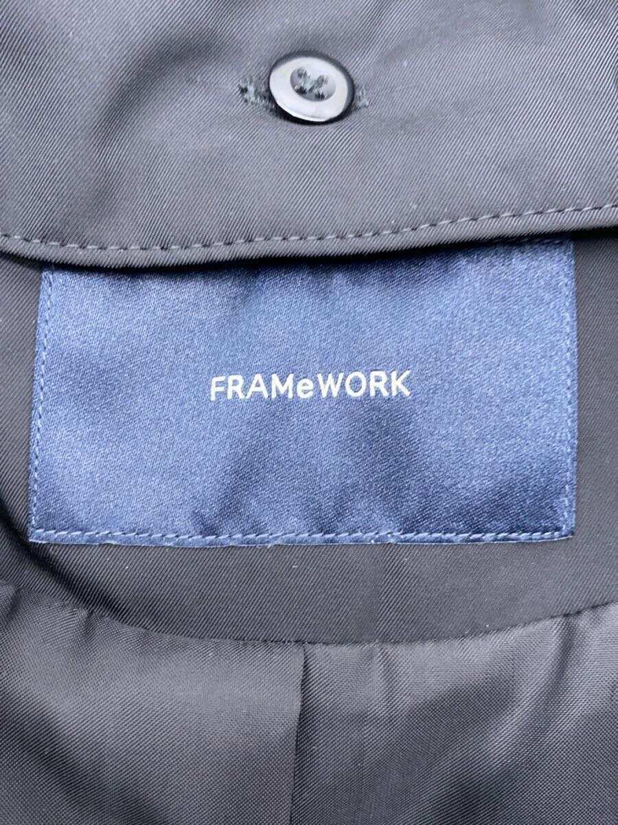 FRAMeWORK* long down jacket /40/ polyester /BLK/19-020-220-1100-4-0