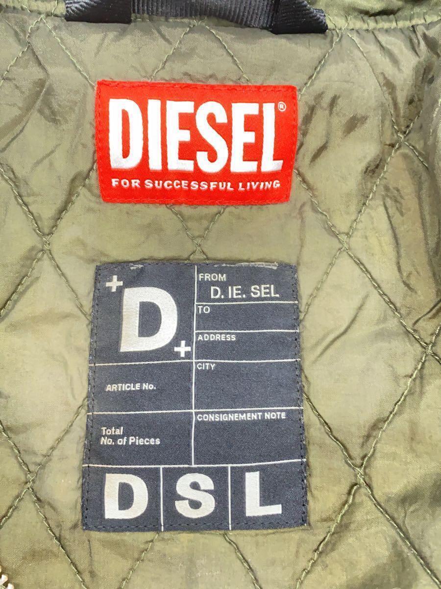 DIESEL◆フライトジャケット/50/ナイロン/KHK/A10500_画像3