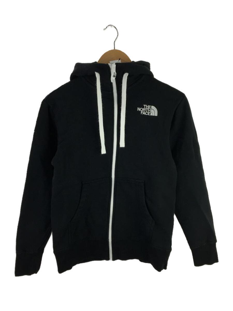THE NORTH FACE◆REARVIEW FULL ZIP HOODIE_リアビュー フルジップ フーディー/XS/コットン/BLK