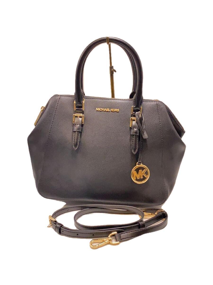 MICHAEL KORS◆ハンドバッグ/-/ブラック