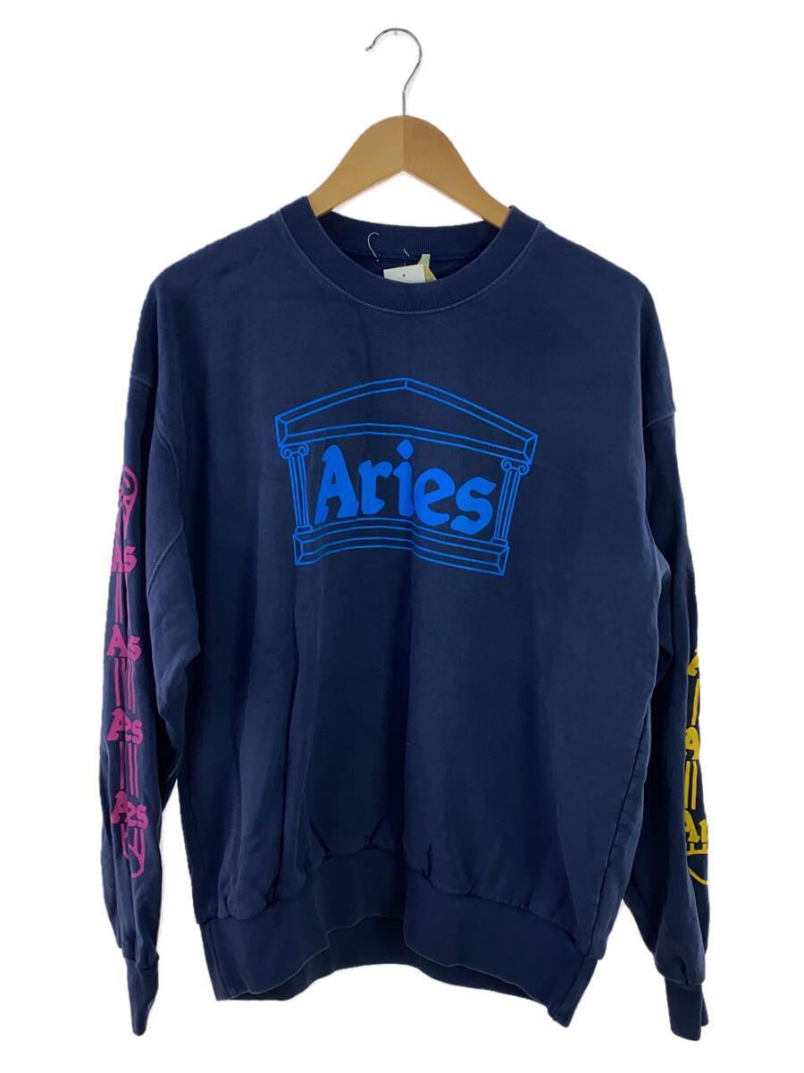 ARIES◆スウェット/XL/コットン/BLK/FRAR20000/001/002/006/変色有/タグ破れ