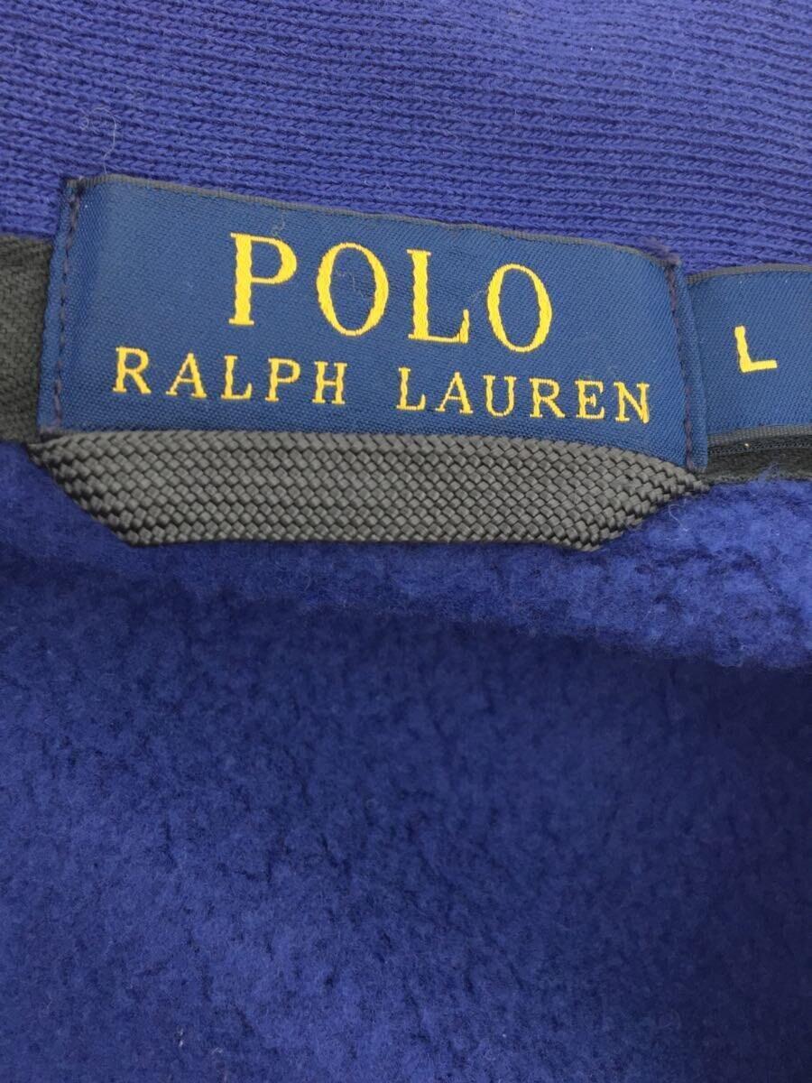 POLO RALPH LAUREN◆ブルゾン/L/コットン/NVY_画像3