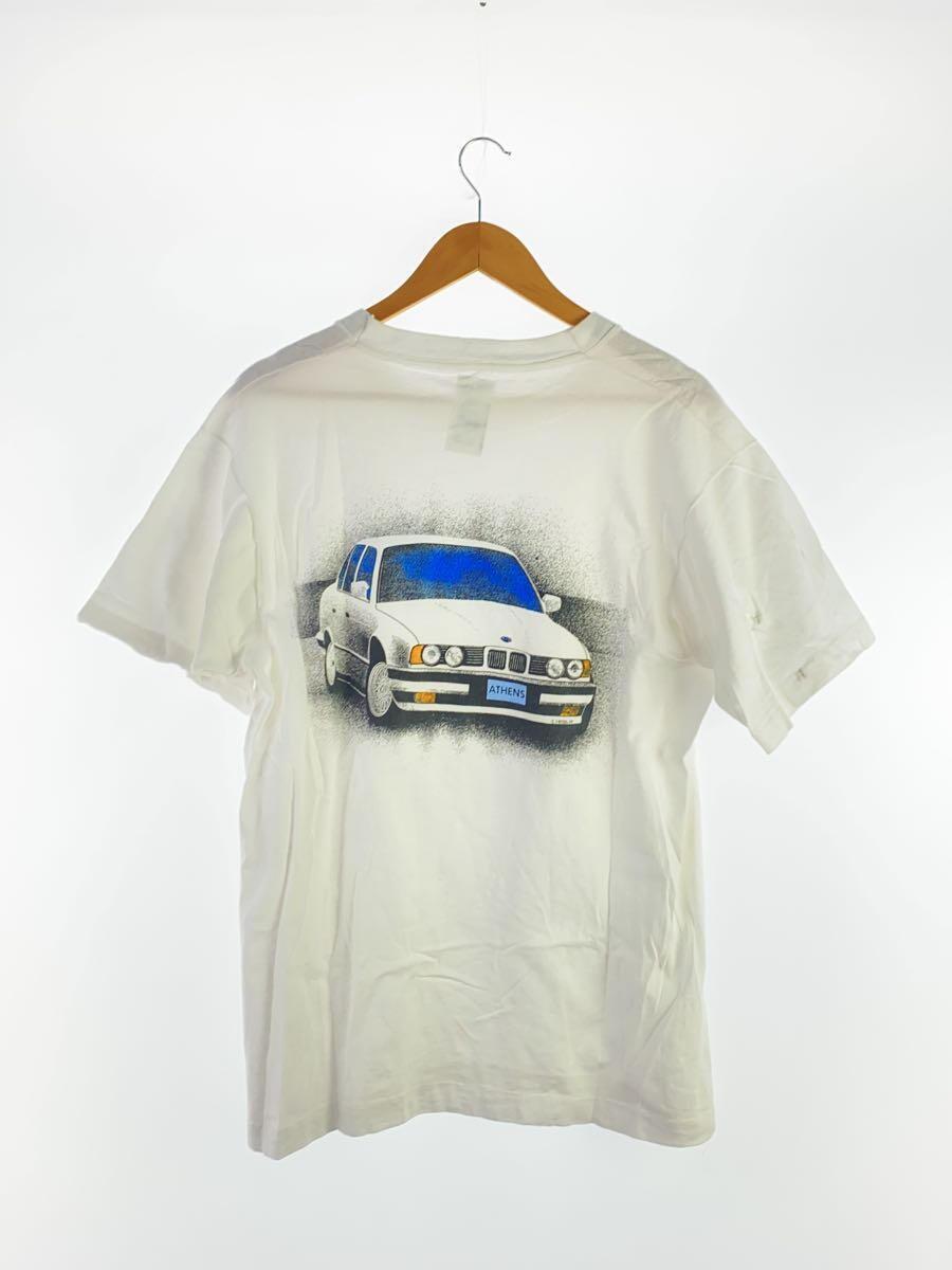 BMW/Tシャツ/-/コットン/ホワイト/90s_画像2