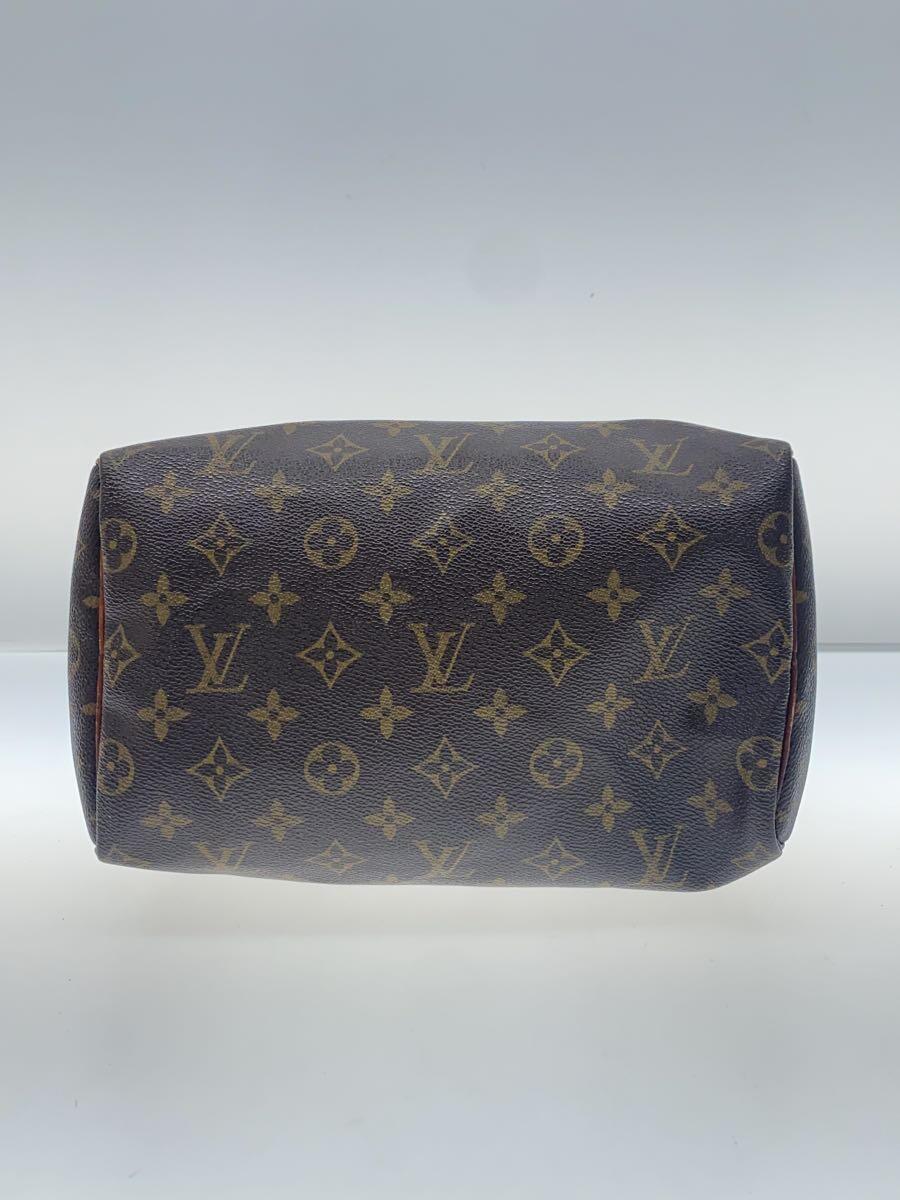 LOUIS VUITTON◆2)スピーディ25_モノグラム・キャンバス_BRW/PVC/BRW_画像4