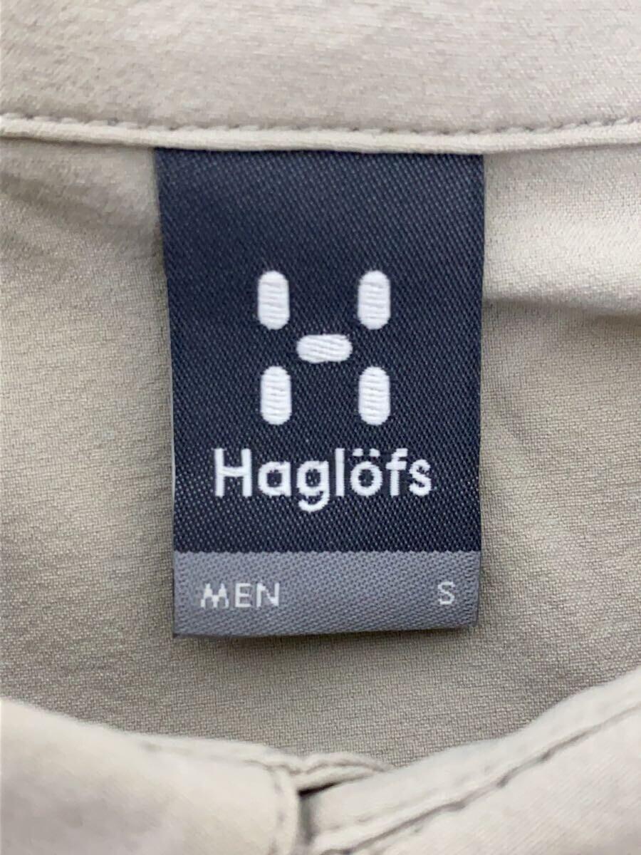 HAGLOFS◆Dry Stretch Shirt SS/ドライストレッチシャツ/S/GRY/020822_画像3