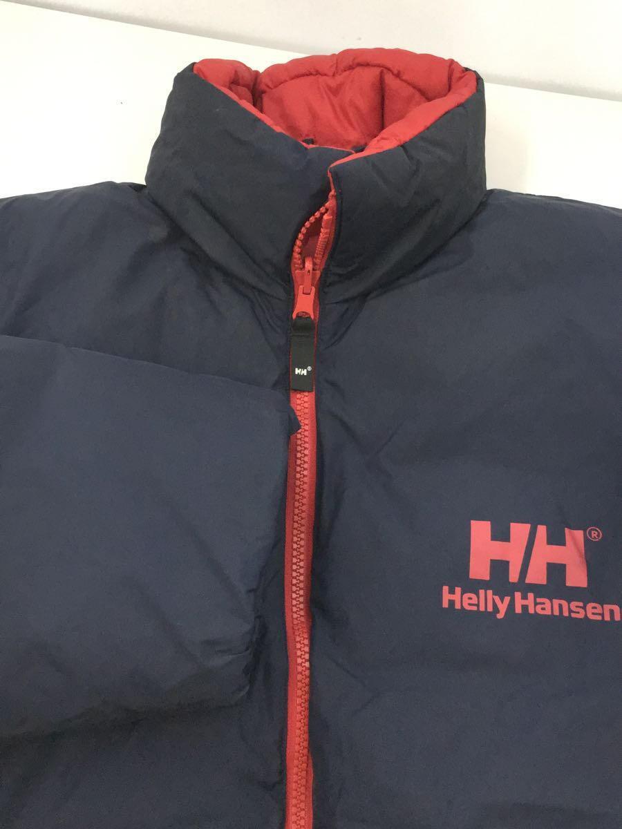 HELLY HANSEN◆リバーシブル/ダウンジャケット/XL/ナイロン/NVY_画像6