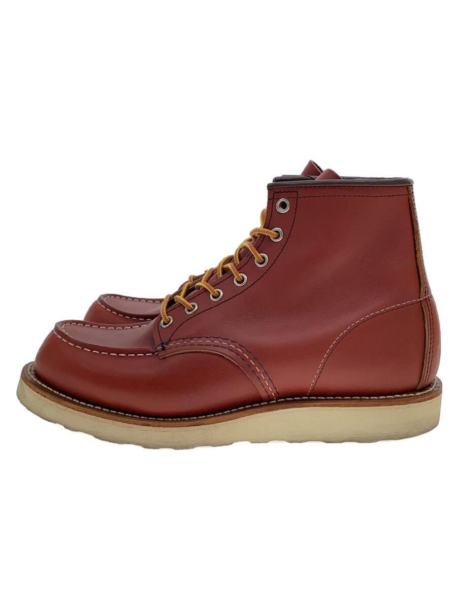 RED WING◆ブーツ/US8/BRW/レザー/8875