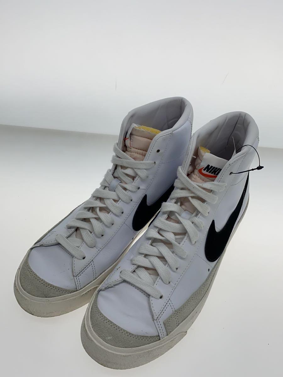 NIKE◆BLAZER MID 77 VNTG/ブレーザーミッドビンテージ/ホワイト/BQ6806-100/27cm/W_画像2