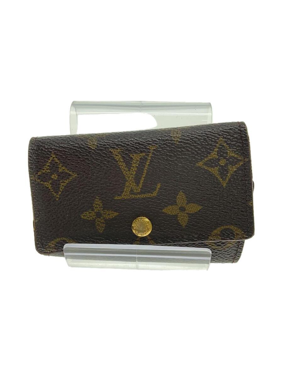 LOUIS VUITTON◆ミュルティクレ6_モノグラム_BRW/PVC/BRW/総柄/レディース