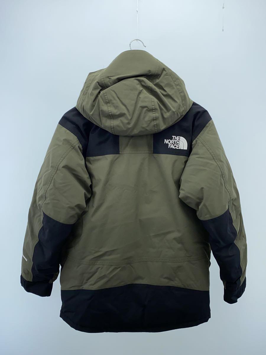 THE NORTH FACE◆MOUNTAIN DOWN JACKET_マウンテンダウンジャケット/S/ナイロン/KHK_画像2