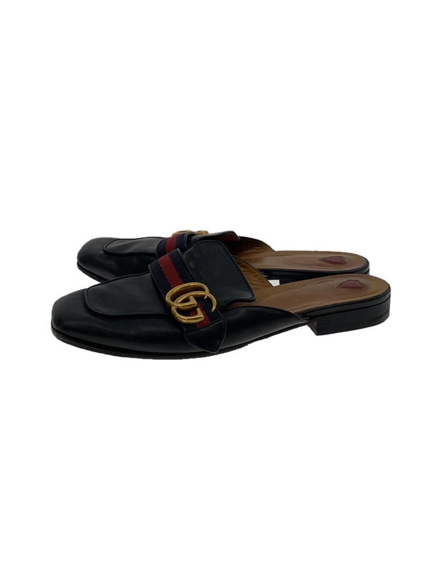 代引可】 GUCCI◇サンダル/37/BLK/423694 23.5cm - www.m-tronix.com.au