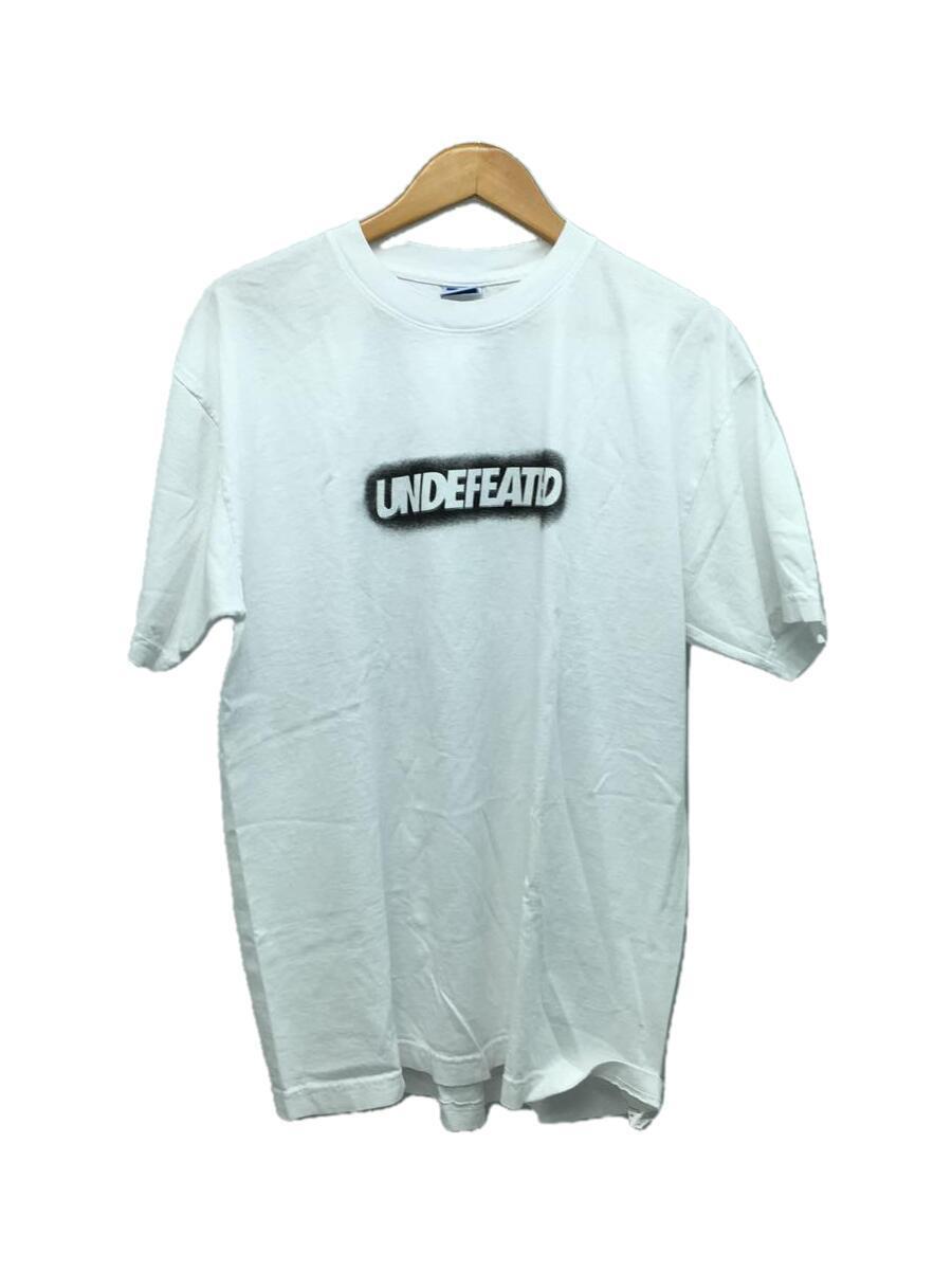 UNDEFEATED◆Tシャツ/L/コットン/WHT/プリント/23SU/80420_画像1