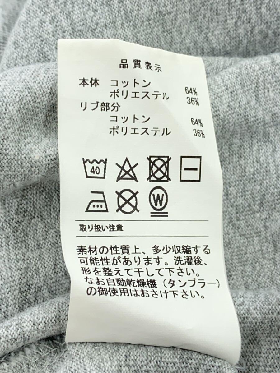 DESCENDANT◆Tシャツ/3/コットン/GRY/無地_画像4