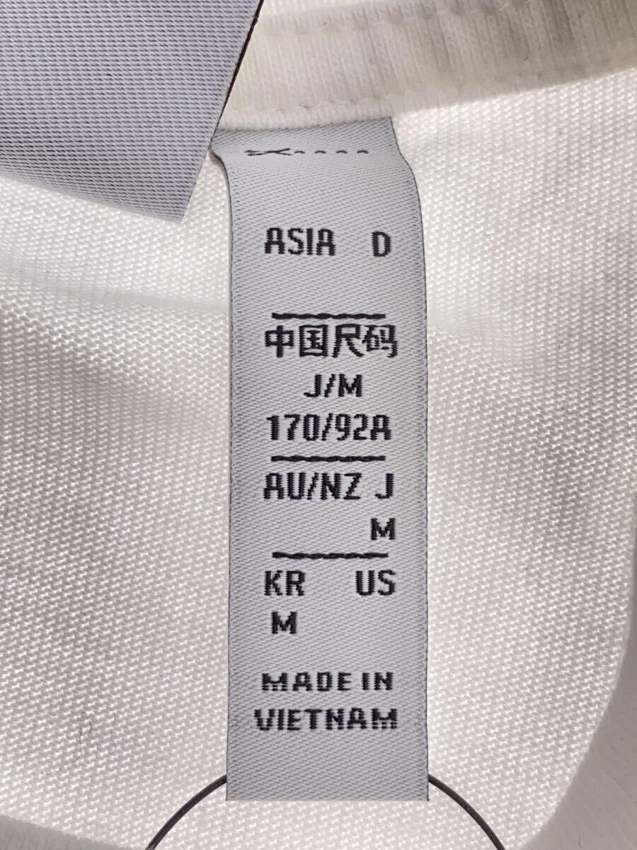 adidas◆Tシャツ/M/コットン/WHT/プリント/CW1212_画像4