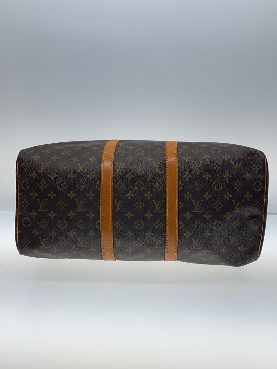 LOUIS VUITTON◆キーポル50_モノグラム・キャンバス_BRW/PVC/BRW_画像4