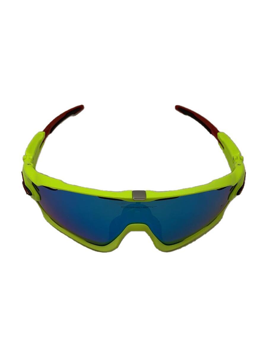 OAKLEY◆サングラス/スポーツグラス/GRN/BLU/メンズ/JAW BREAKER/左目部分にキズ有