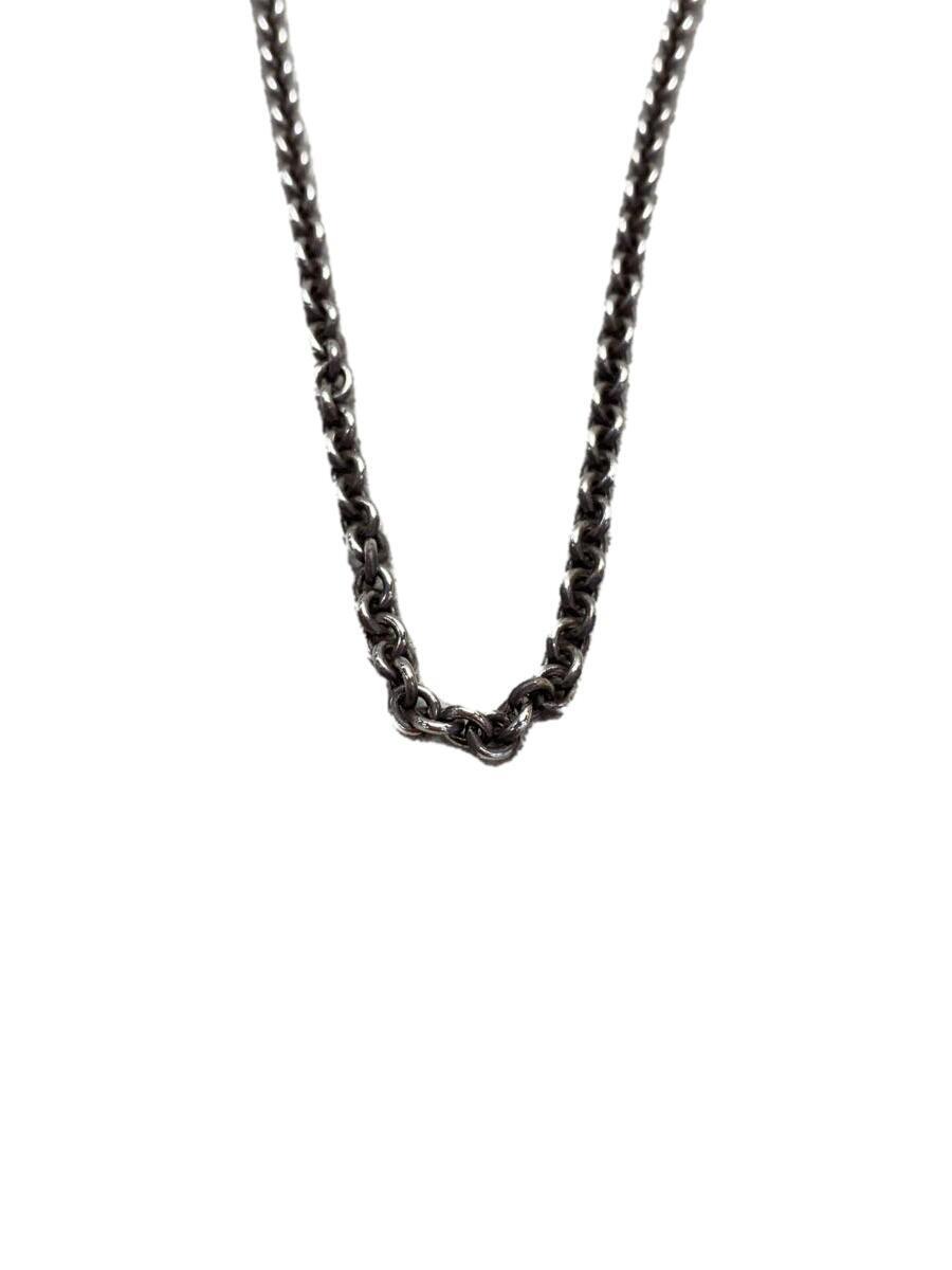 CHROME HEARTS◆NE CHAIN 18_NE チェーン 18/SV925/SLV/トップ無/メンズの画像1