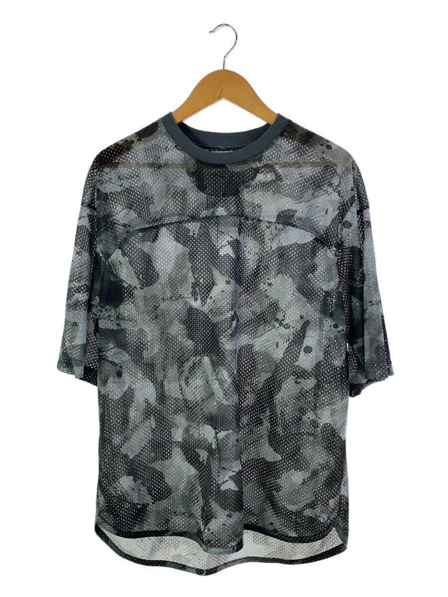 WHITE MOUNTAINEERING◆ホワイトマウンテニアリング/WM1871523/メッシュカットソー/Tシャツ/Tee/1/ポリエステル/グレー_画像1