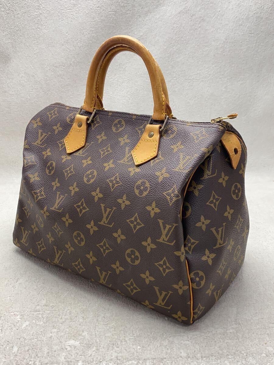 LOUIS VUITTON◆1)スピーディ30_モノグラム・キャンバス_BRW/PVC/BRW_画像2